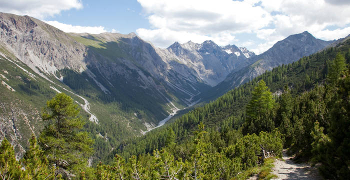 Das wilde Val Cluozza im Herzen des Nationalparks