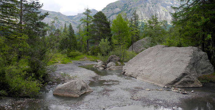 Il est normal de voir des rivières à l’état sauvage à Derborence.