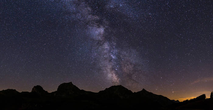 Voie Lactée sur Chaîne Gantrisch