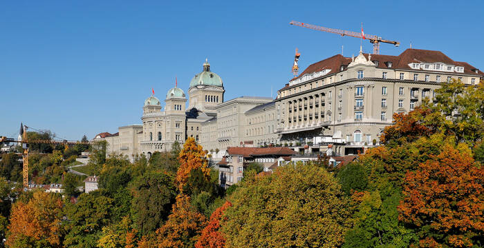 Blick auf das Bundeshaus