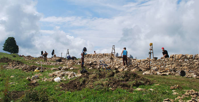 Trockenmauern auf dem Probstberg, Copyright: Stiftung Umwelteinsatz Schweiz(SUS)