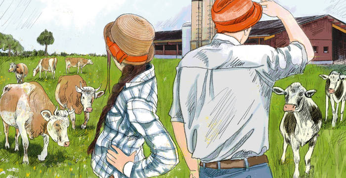 Illustration Generationenwechsel © Pro Natura