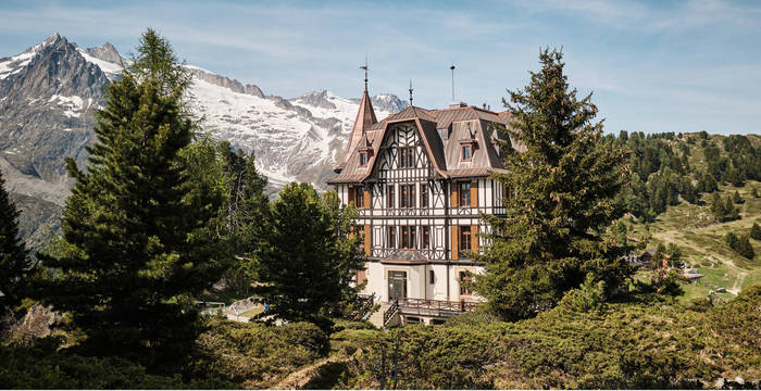 Blick auf das Pro Natura Zentrum Aletsch © Pro Natura Zentrum Aletsch