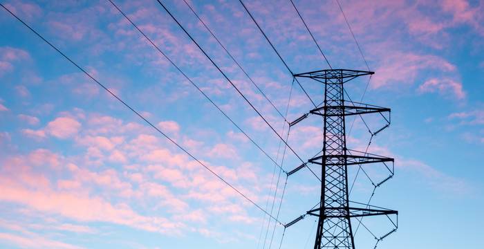 Pylône de ligne à haute tension