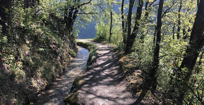 Excursion d'un jour, les bisses de Mund VS