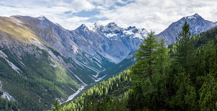 The wild Val Cluozza in the heart of the Swiss National Park