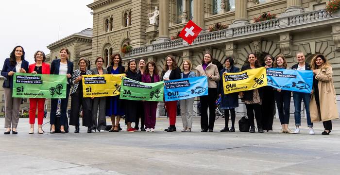 Aktion Frauen für die Biodiversitätsinitiative