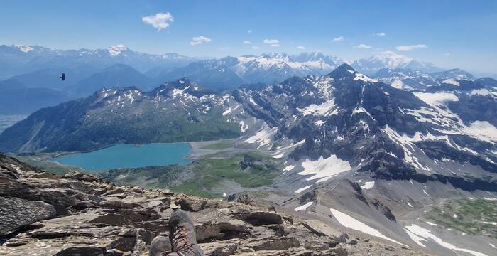 Vue sur les Alpes 