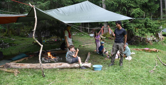 Camp outdoor Pro Natura Vaud