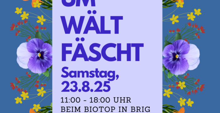 Flyer Umwältfäscht