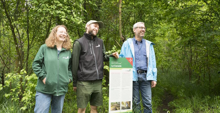 Le Canada: Das Naturwaldreservat am Neuenburgersee ist das tausendste geschützte Gebiet von Pro Natura