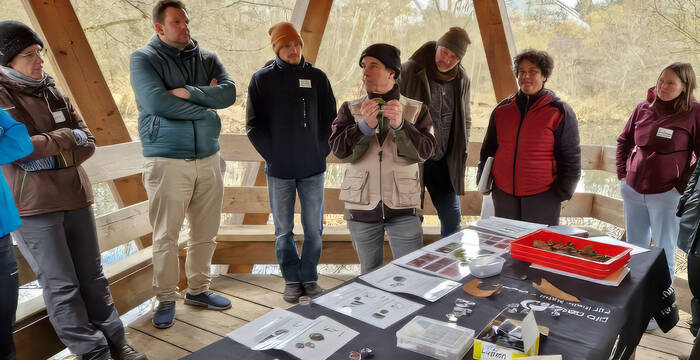 Weiterbildung zu Tierspuren im Pro Natura Zentrum Eichholz