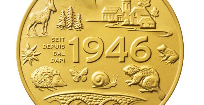 Per amore della Svizzera: anche nella nuova veste il tallero d’oro resta fedele ai suoi valori e continua a sostenere progetti di protezione della natura e del patrimonio della Svizzera. © Tallero d’oro