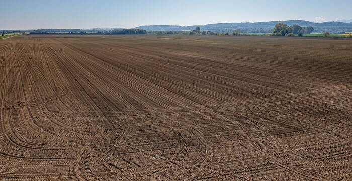 Broye, Landwirtschaft westlich Payerne