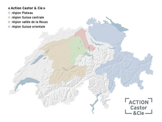 actions régionales de l'«Action Castor & Cie»