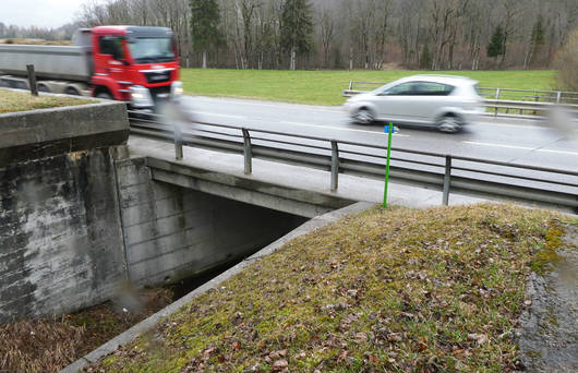 Panzersperren in Gruyère