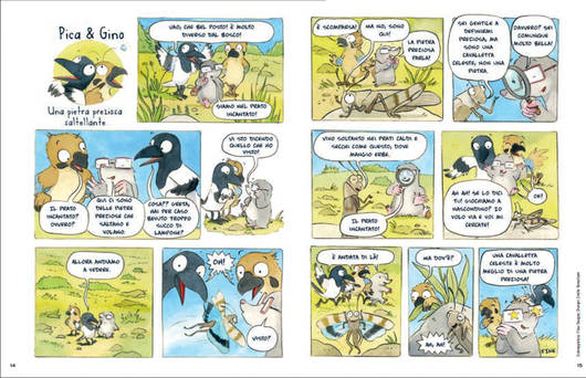 Il fumetto © Pro Natura