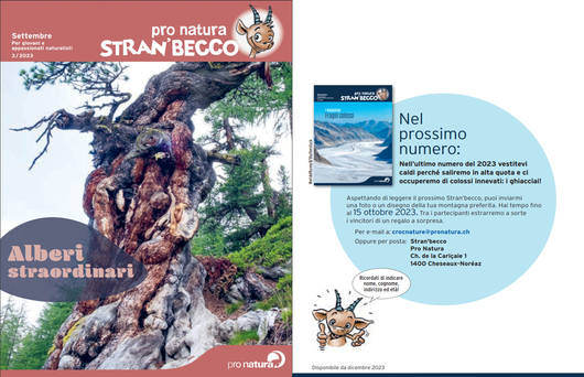 La copertina © Pro Natura