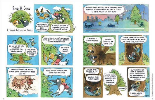 Il fumetto © Pro Natura