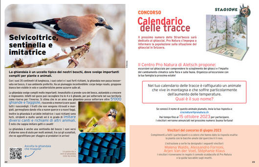 L'articolo stagionale © Pro Natura