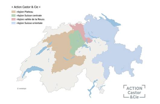 actions régionales de l'«Action Castor & Cie»