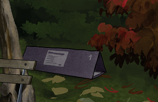Illustration von einem Spurentunnel