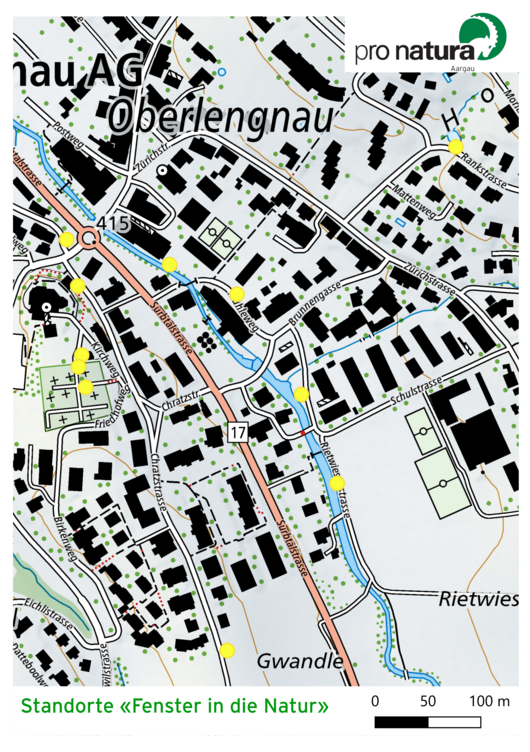 Fensterstandorte Lengnau