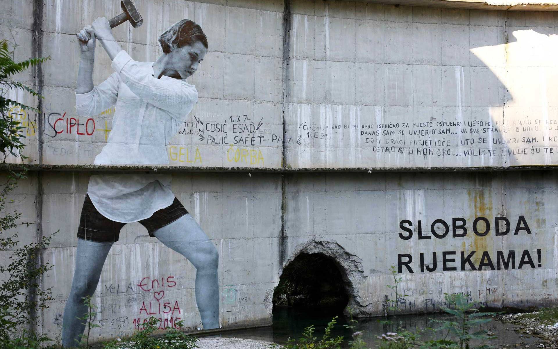 Kunst am Staudamm © Luka Tomac