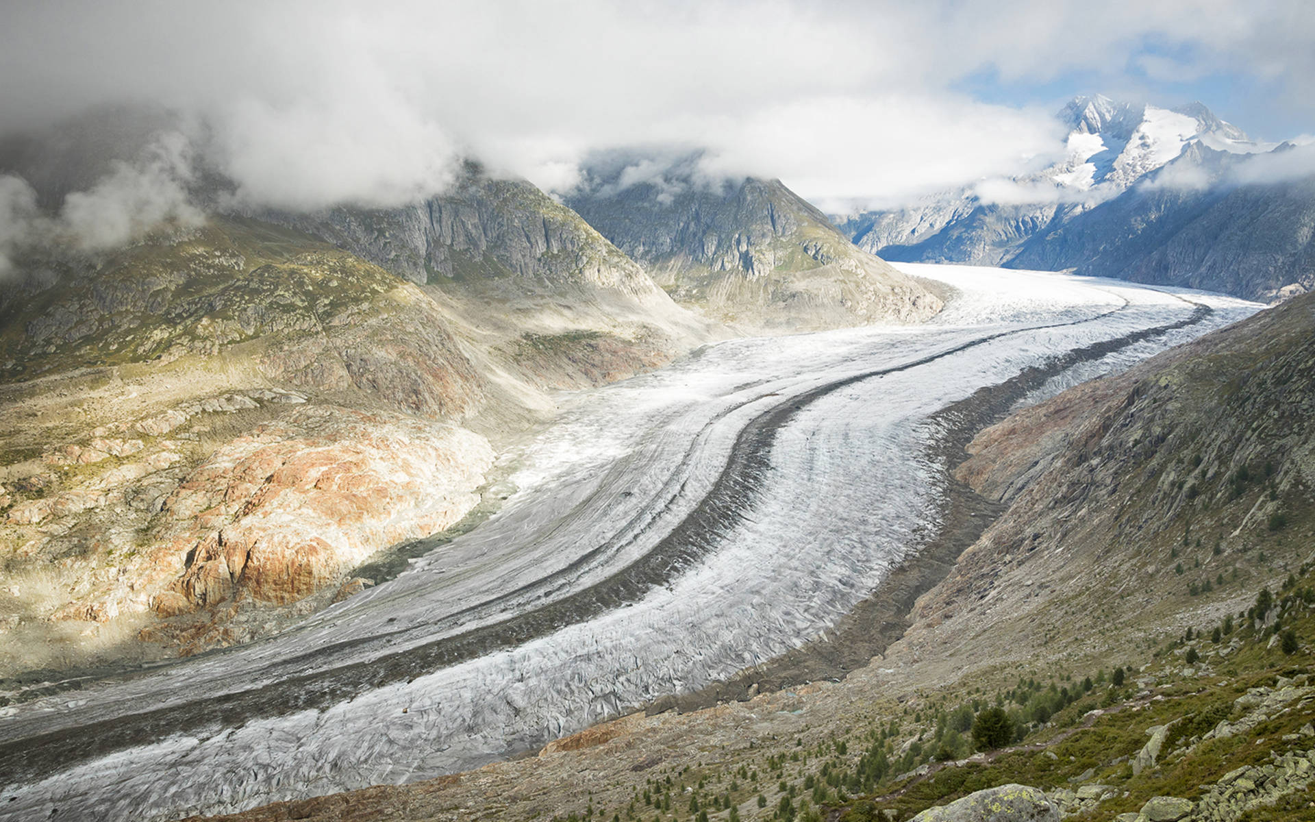 Grand glacier d'Aletsch © Claudio Büttler