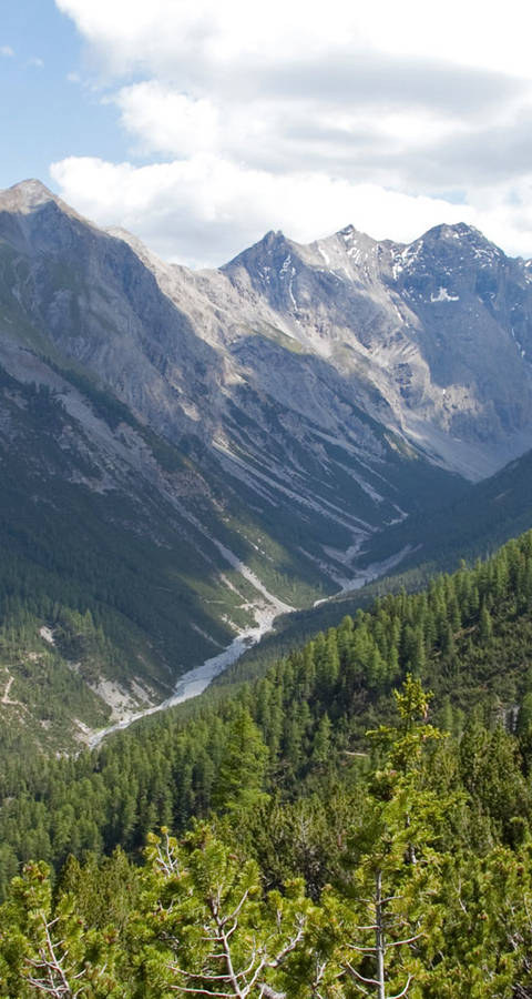 The wild Val Cluozza in the heart of the Swiss National Park