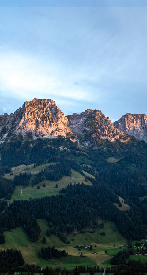 Blick auf das BLN La Pierreuse – Gummfluh – Vallée de L’Étivaz