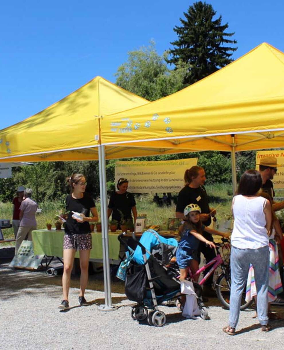 Standaktion von Natur liegt nahe