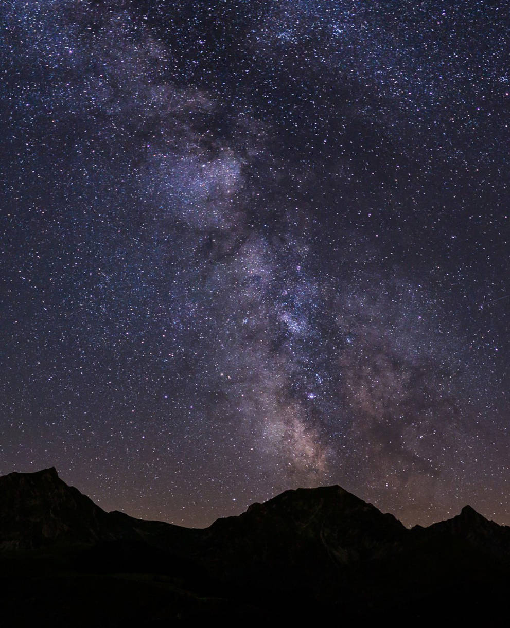 Voie Lactée sur Chaîne Gantrisch