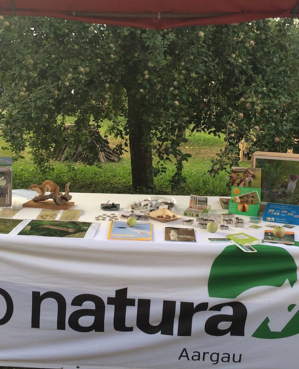 Martkstand Pro Natura Aargau