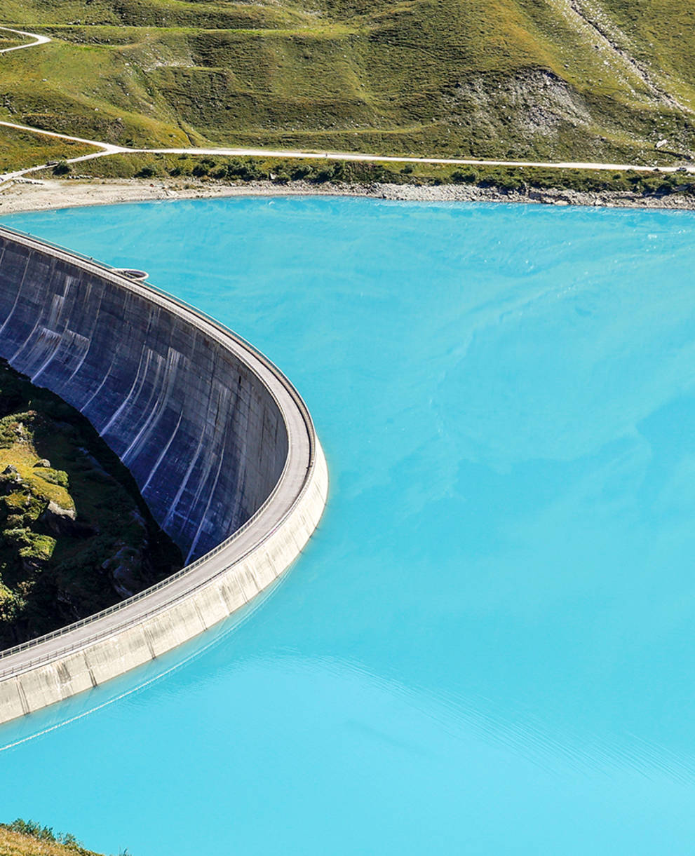 Barrage du lac de Moiry