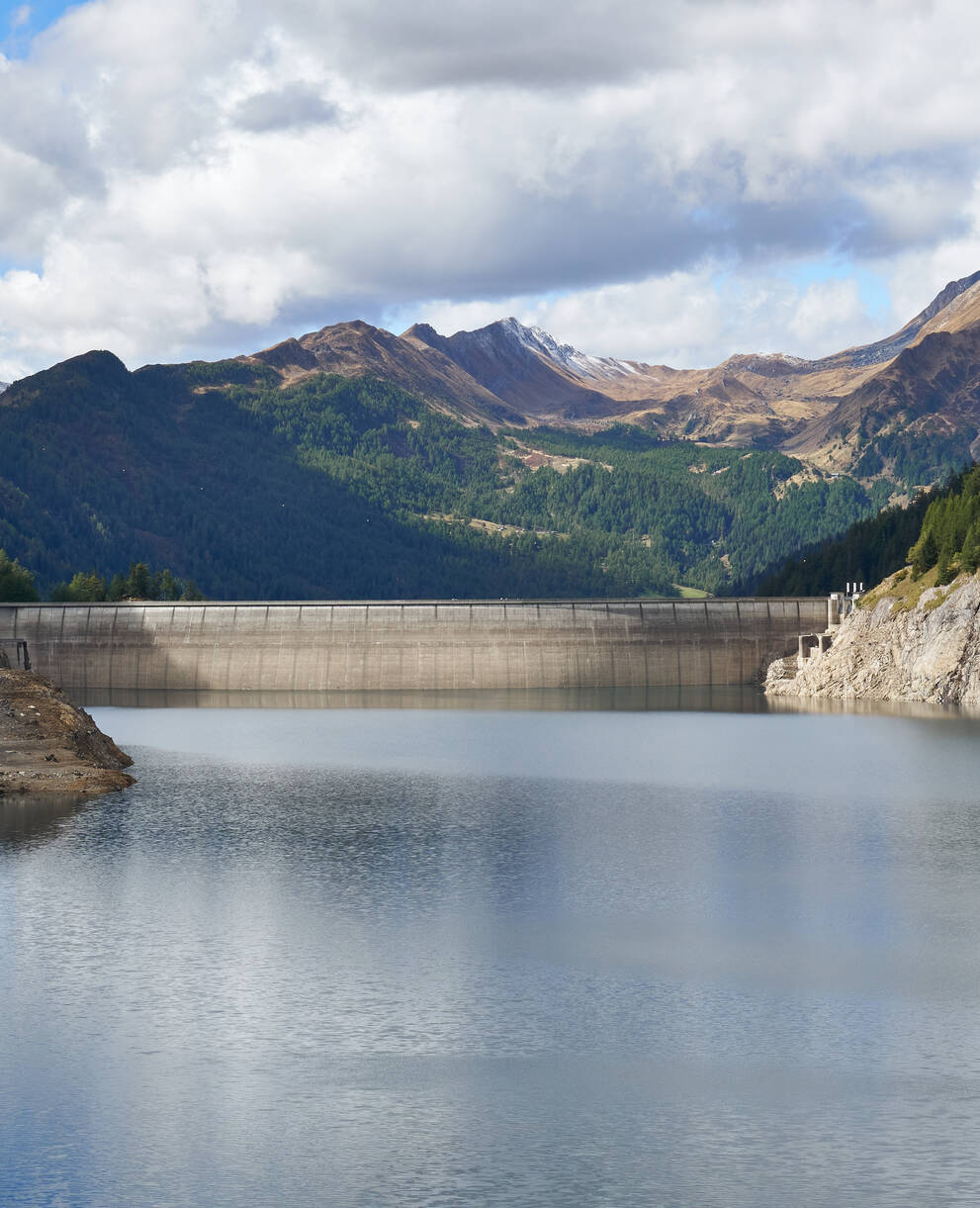 Stausee Barrage Lago di Luzzone