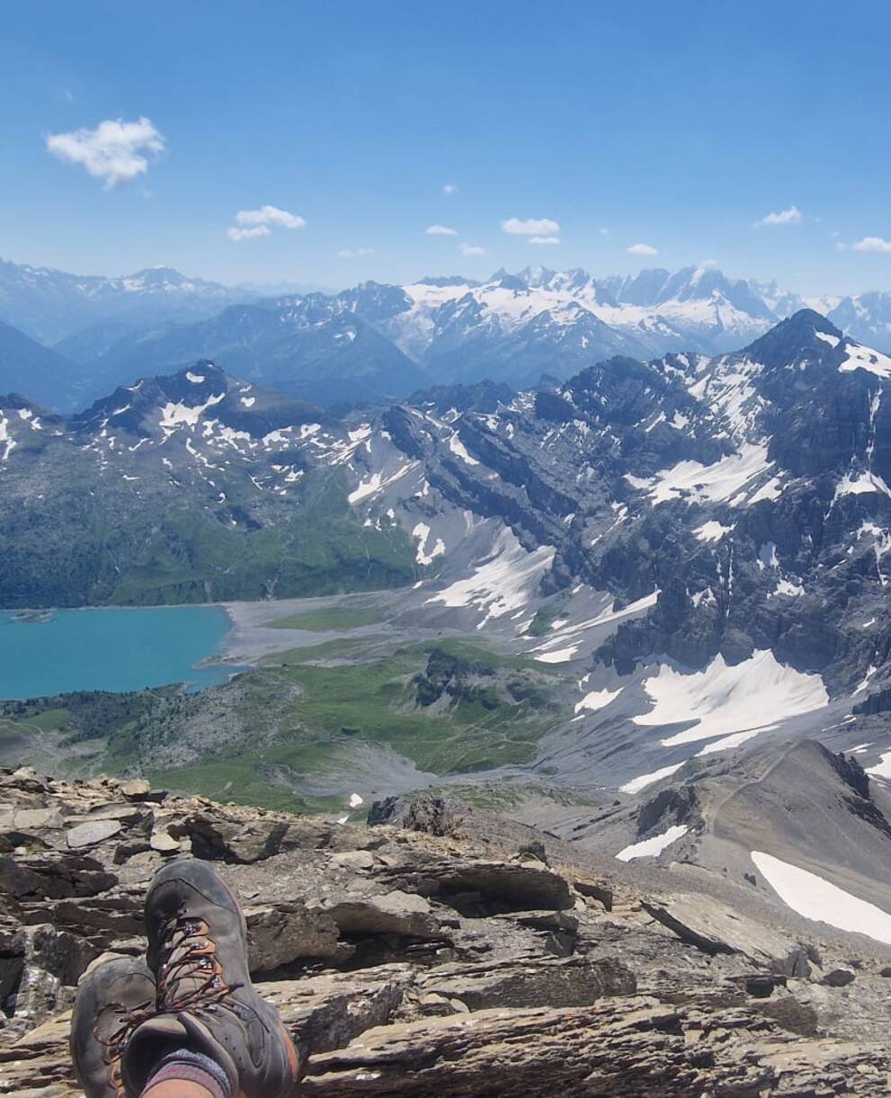 Vue sur les Alpes 