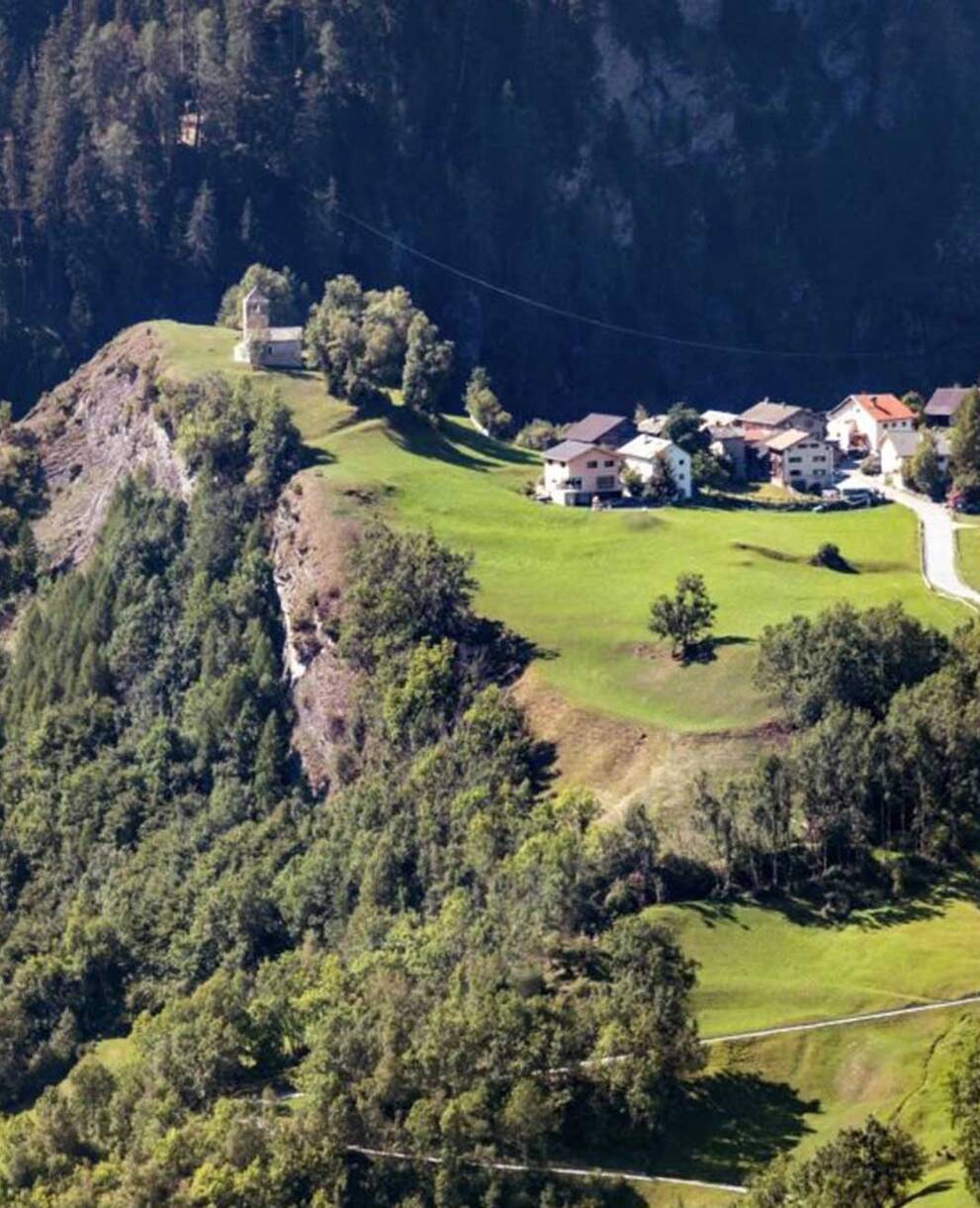 Casti, Val Schons/Schams, Graubünden - Trockenmauerwoche