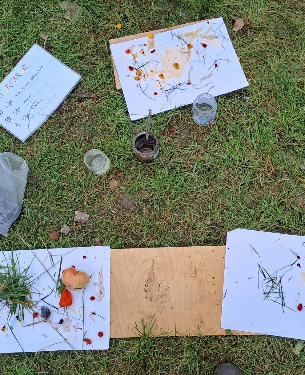 Naturfarben herstellen