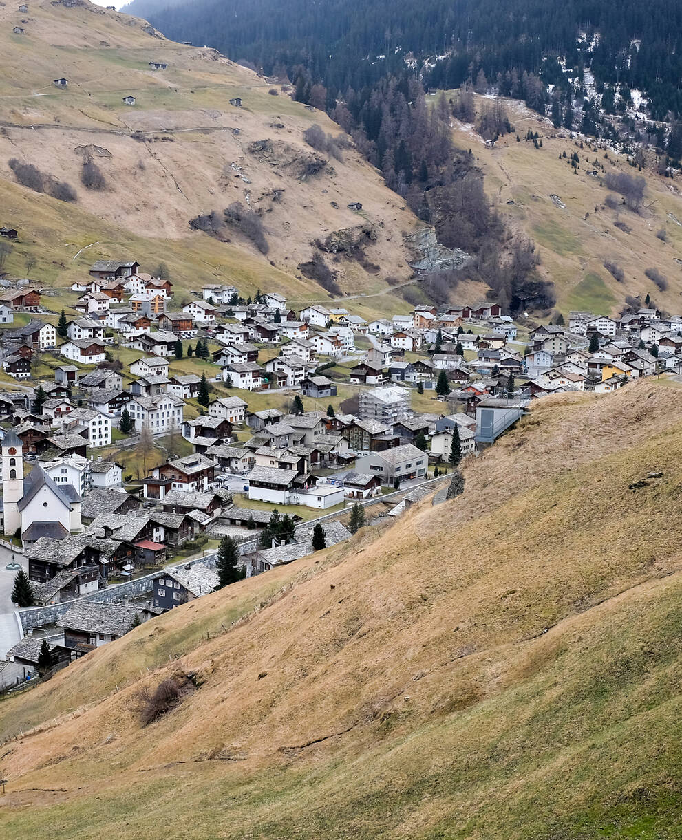 Un village dans les Alpes © Matthias Sorg
