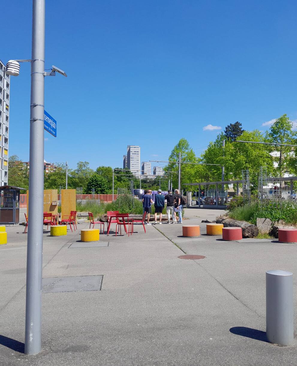 Der Ansermetplatz im Westen Berns – ein Paradebeispiel städtischer Wärmeinseln?