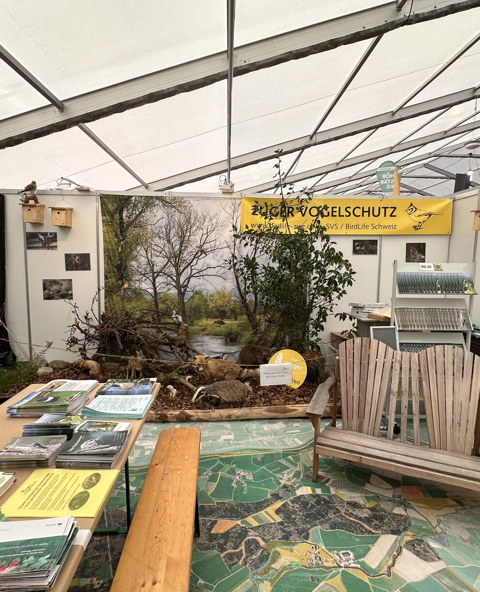 Vogelschutzstand Zuger Messe