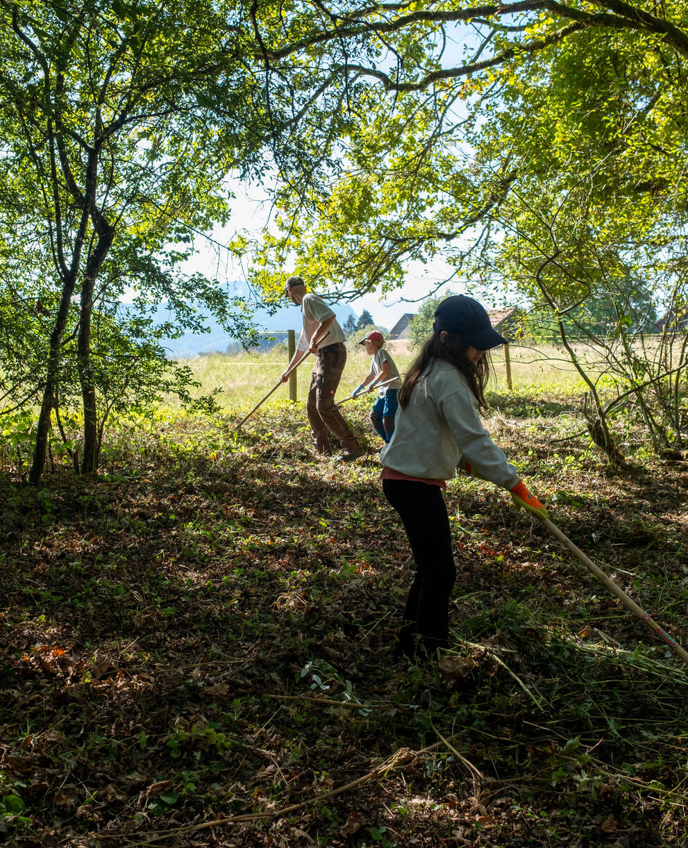 Kinder im Einsatz von VolonTerra