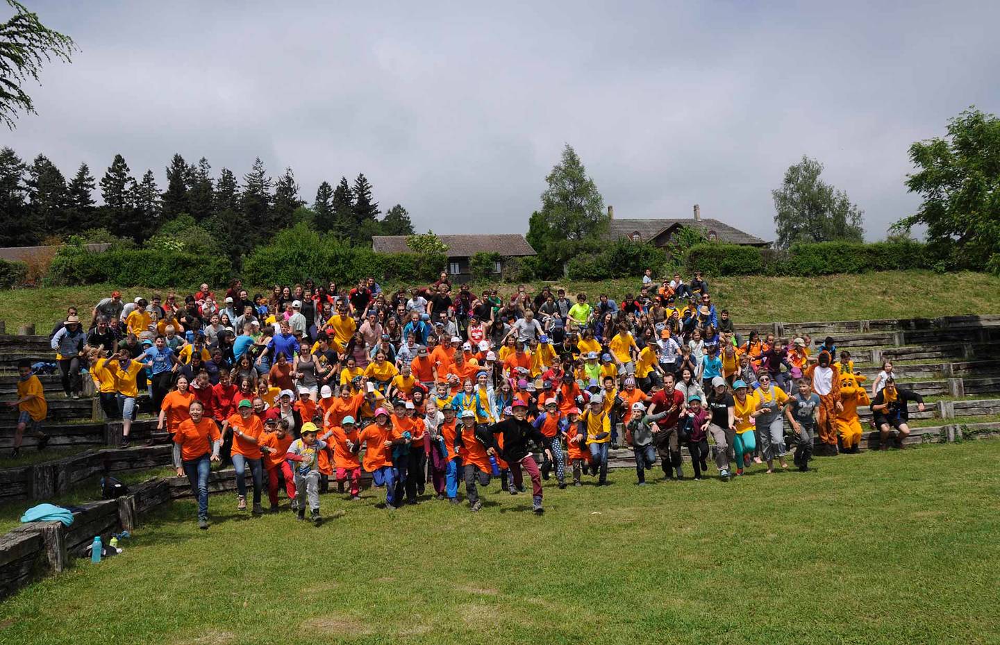 Photo du groupe pendant Ecotopia