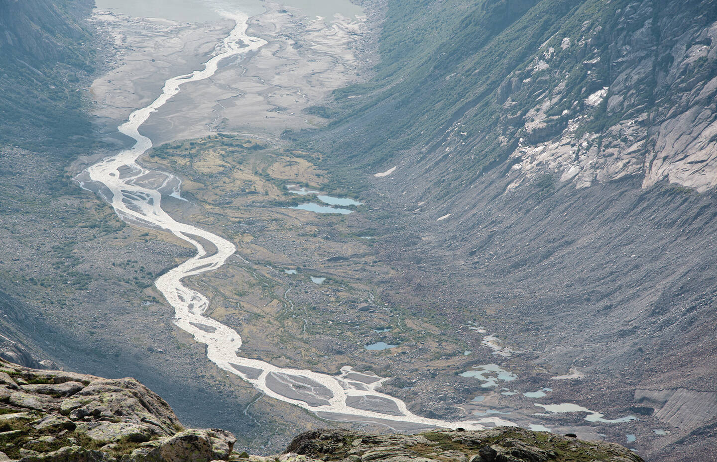 Gletschervorfeld Unteraaregletscher BE