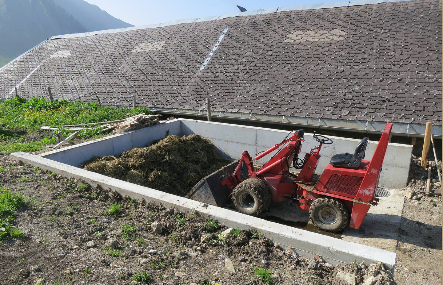 Miststock Alp Waadt