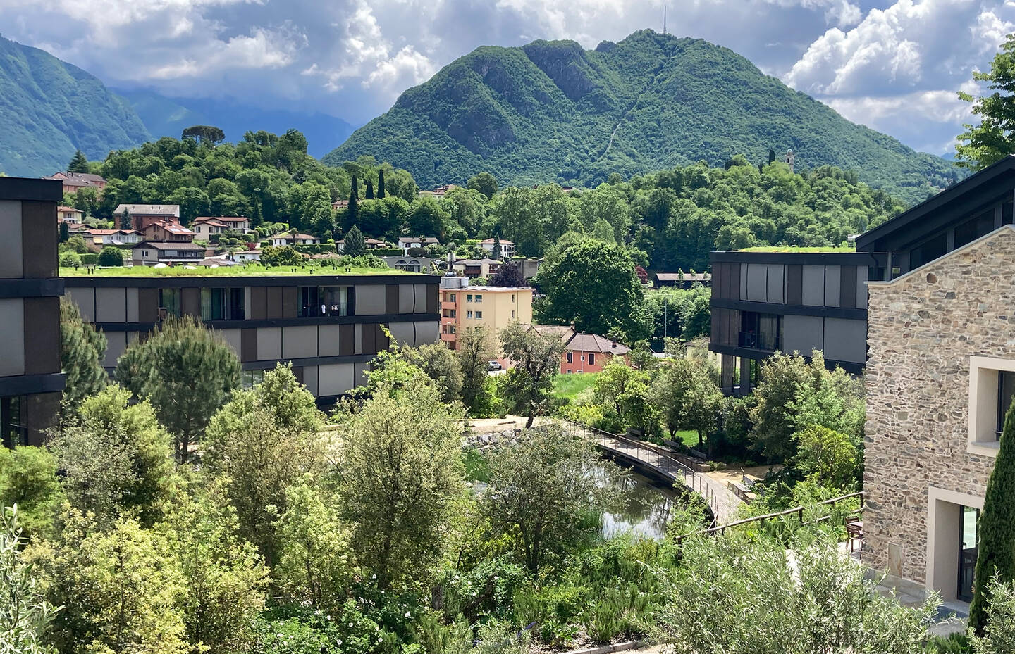 Der Parco Casarico wurde nach ökologischen Kriterien sowie mit Augenmerk auf Resilienz gegenüber dem Klimawandel entworfen.