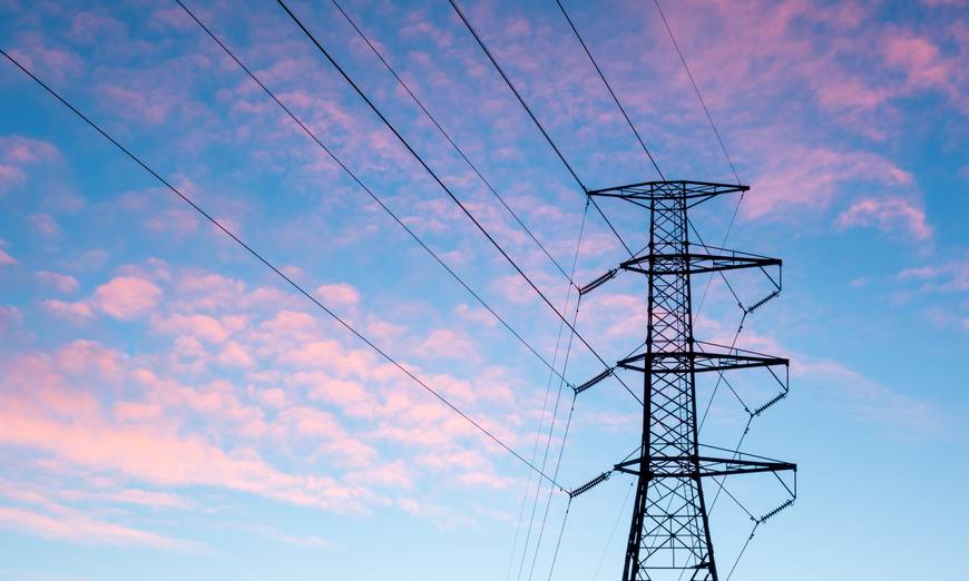Pylône de ligne à haute tension