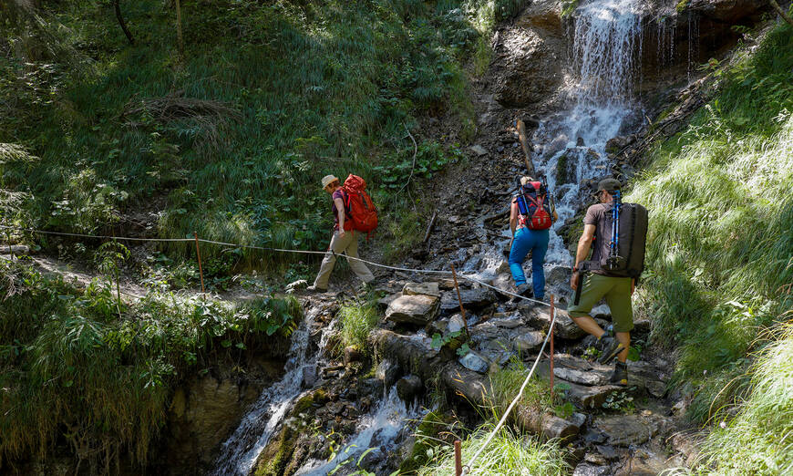 Groupe d'excursion de Pro Natura © Matthias Sorg