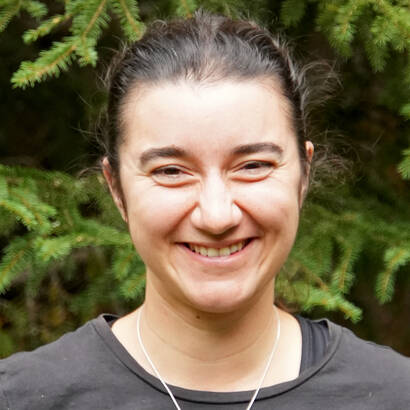 Elena: «Travailler dans différents biotopes avec une super équipe fut très instructif. Ce que j’ai préféré : la collaboration interprofessionnelle et apprendre à mieux connaitre les différents paysages.»